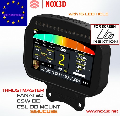 New nextion dash simracing - nextion,