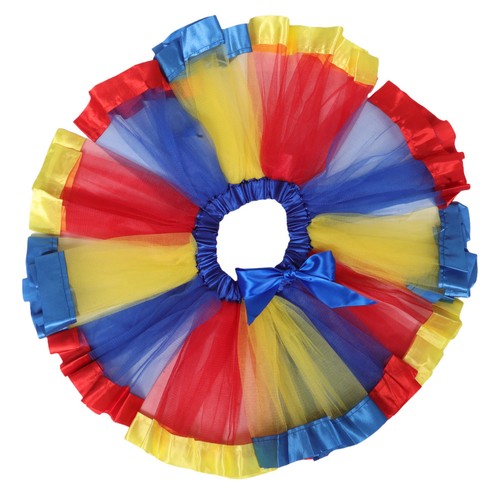 Jupe tutu arc ciel tulle - en,