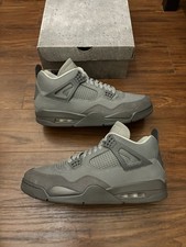 Nike Air Jordan 4 Retro SE Paris Olympics Wet Cement Size 11 FQ7928-001 Preowned