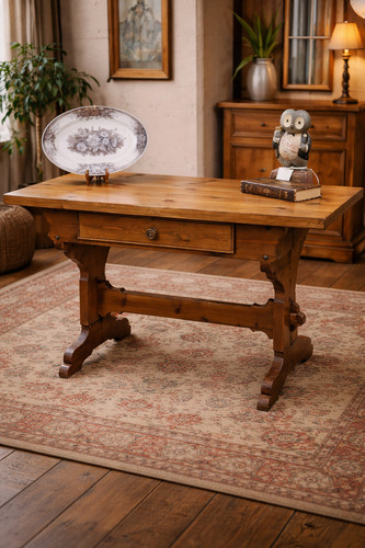 Rustique bureau table avec - rustique,