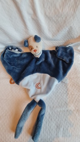 Doudou plat triangle chien jim - doudou,