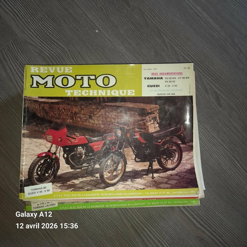 Rtm yamaha rd80 - 45, rx80