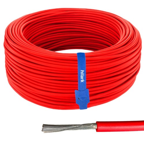 Câble solaire rouge - 1×6, mm2