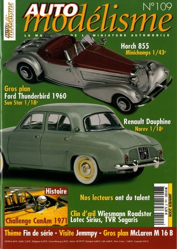 Auto modelisme 109 2006 - auto, 01/2006