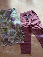 DINO E LUCIA: SUPERBE ENSEMBLE FILLE 6 ANS TUNIQUE PANTALON MARIAGE CÉRÉMONIE