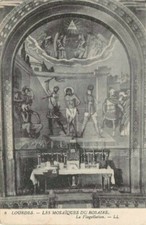 LOURDES - LES MOSAÏQUES DU ROSAIRE - la flagellation