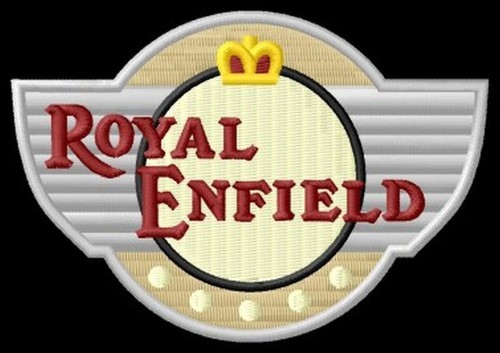Royal enfield shield ecusson - royal,