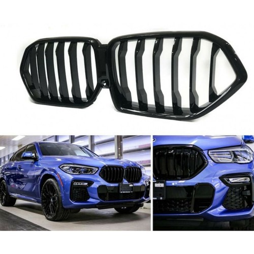 Calandre noir brillant look - noir,