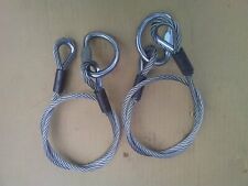 1 ÉLINGUE CÂBLE INOX 8mm  1m