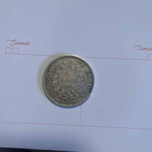 France pièce francs - 5,