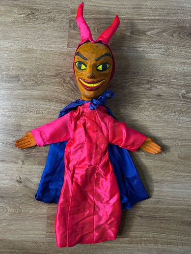 Marionnette ancienne diable - ancienne,