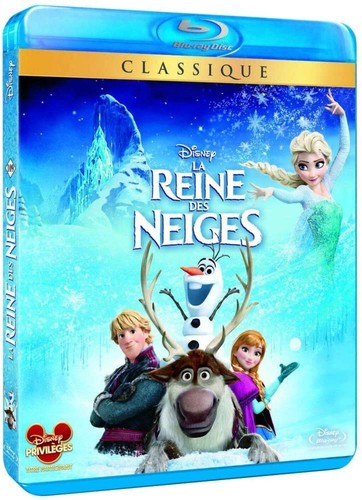 Blu ray reine des - blu-ray, neiges