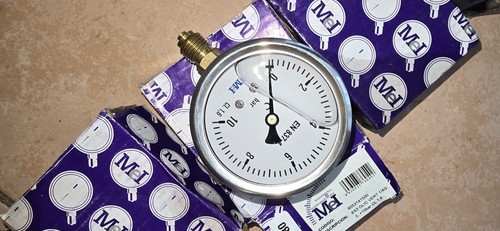 Manomètre inox glycérine - manomètre, inox,