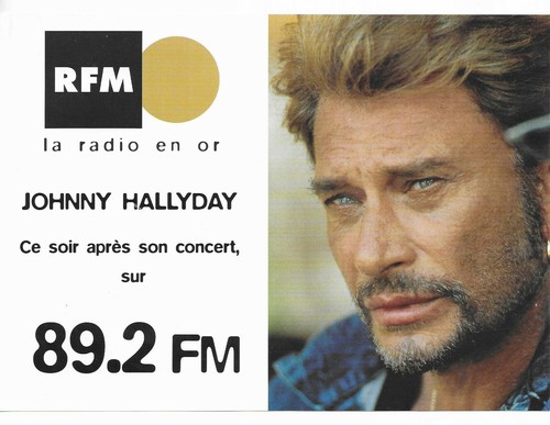 Flyer johnny hallyday - flyer,