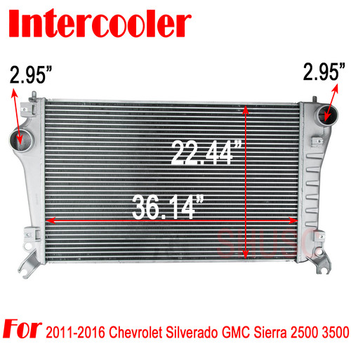 Intercooler for 2011 2012 2016 - for,