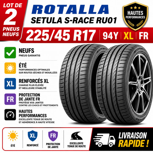 Lot pneus 225 - lot, 225/45