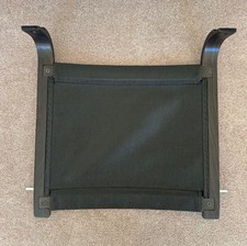 One IKEA Poang Chair Replacement Main Seat w Support Frame, Webbing, Pegs Black