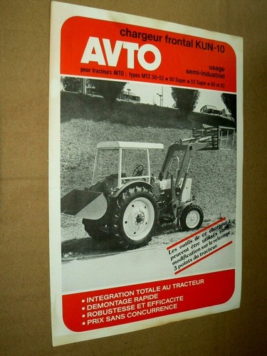 Prospectus tracteur avto - prospectus,