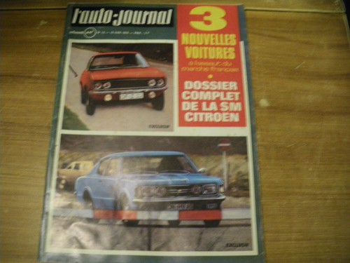 Auto journal 1970 banc - journal,