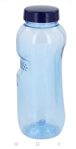 Bouteille boisson bleue en - à,