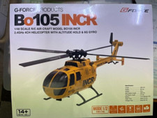 Bo105 INCR 2.4GHz 4ch Helicopter Flybarless GB300 radio control Hobby G-FORCE
