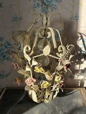 Lustre A Fleurs Vers 1950 En
