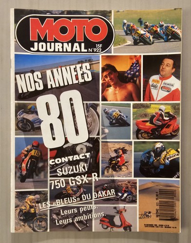 Moto journal 922 28 - journal, n°922
