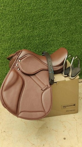 Selle cheval cuir à - selle,