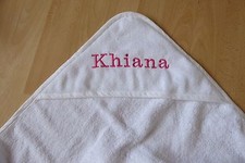 Serviette de bain bébé à