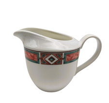 🏺 Crémière Villeroy & Boch en Porcelaine – Motif Géométrique Vintage Art Déco
