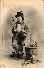 Old postcard AK 4. Le Petit Chiffonnier BERET (1433059)