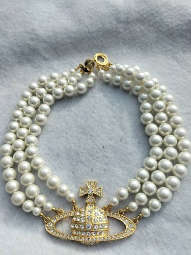 Collier ras cou vivienne - du,