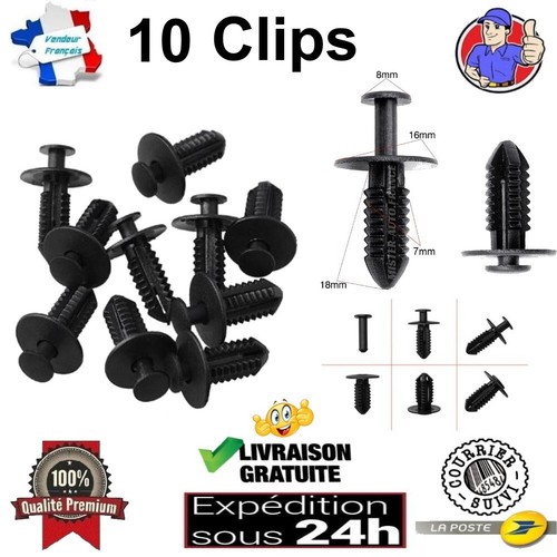 Clips fixation garniture - clips,