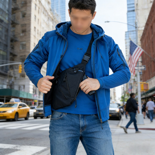 Tactical chest pack bag - tactical,