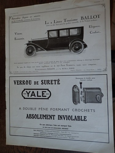 Ballot litres verrou yale - litres,