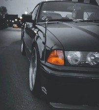 Pour BMW Chrome Flag Pole Porte Drapeau Diplomatique Compatible avec tous...