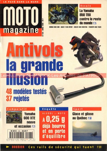 Moto magazine 126 yamaha - moto,