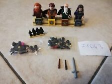LEGO 71043 Harry Potter Château de Poudlard ENSEMBLE COMPLET DE FIGURINES