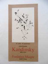 KANDINSKY Affiche originale en