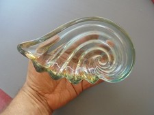 Small seafood fish sauce dish with superb seaside shell