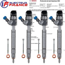 4x 0445110121 Bosch Injecteur