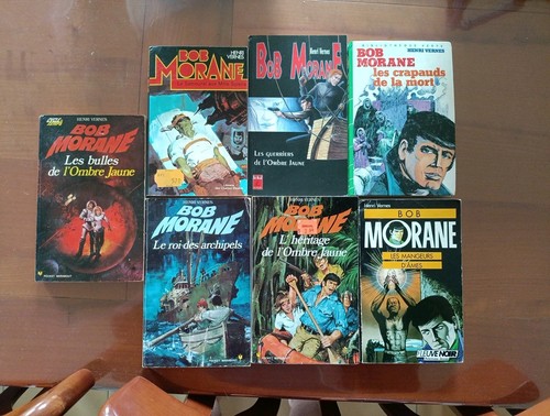 Lot bob morane différentes - bob,