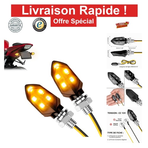 Lophe clignotants led moto - lophe,