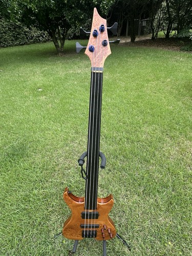 Kidwell custom fretless - a,