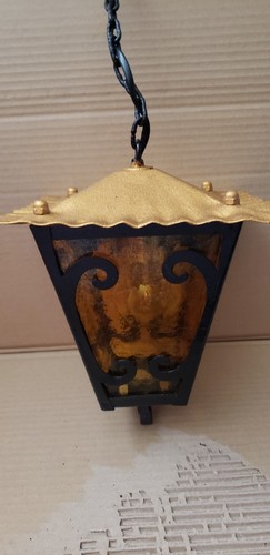 Ancienne suspension lanterne - ancienne,