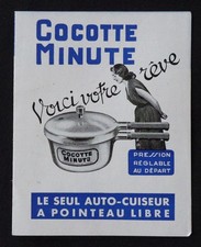 Publicité COCOTTE MINUTE le