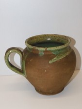 -POT TERRE CUITE VERNISSEE