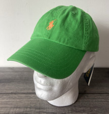 Casquette De Baseball Logo Vert POLO RALPH LAUREN BNWT