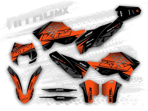Nitromx graphic kit for ktm - nitromx,