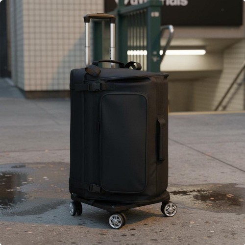 Valise trolley pour enceinte - valise,